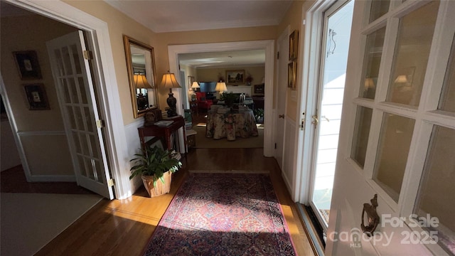 700 Valleyview Dr Unit 1, Albemarle, NC 28001 - corridor with wood finished floors