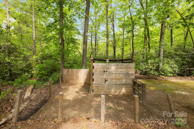 281 Crooked Creek Est, Old Fort, NC 28762 - view of yard with fence