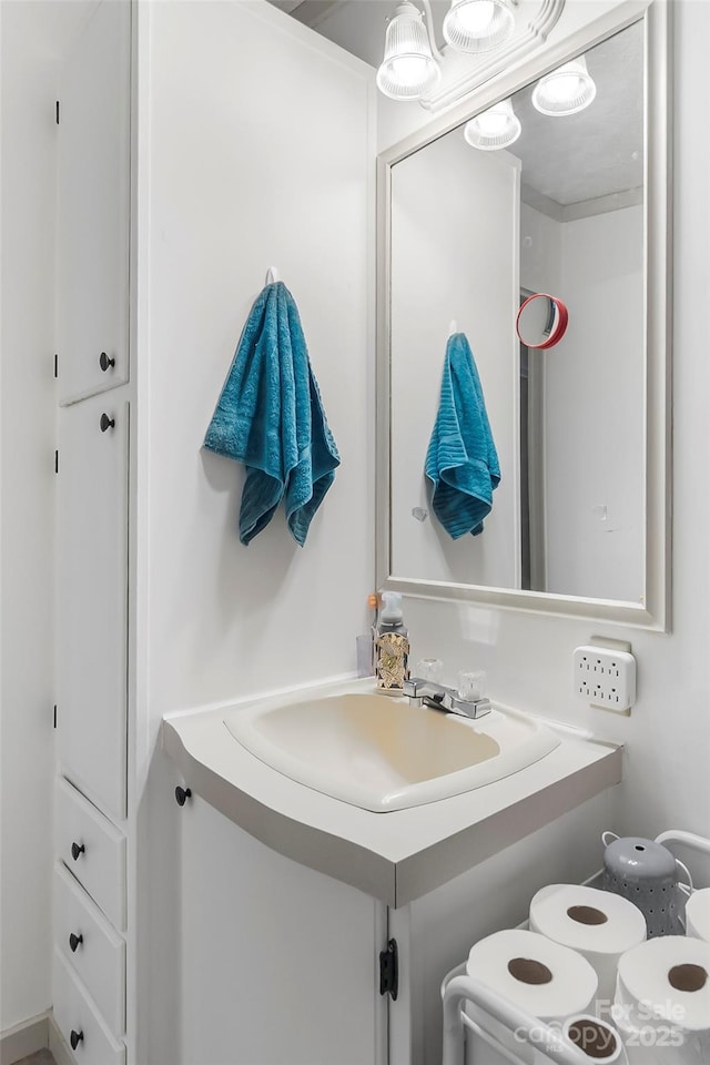 2496 Messer St, Valdese, NC 28690 - bathroom featuring vanity