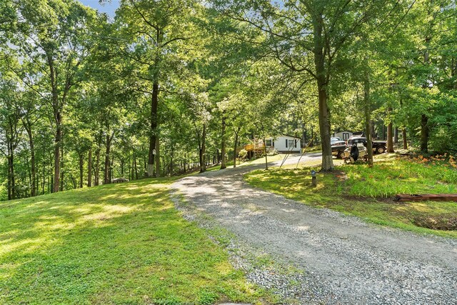 2496 Messer St, Valdese, NC 28690 - view of dirt / gravel driveway