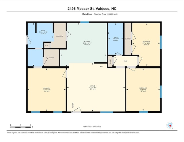 2496 Messer St, Valdese, NC 28690 - floor plan / room layout