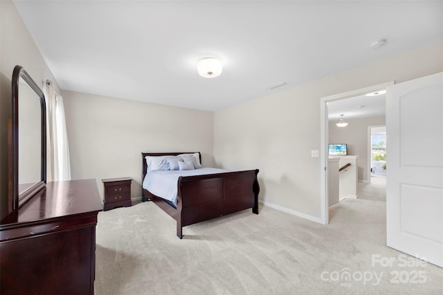 2104 New Hope Branch Way, Belmont, NC 28012 - bedroom featuring light colored carpet and baseboards