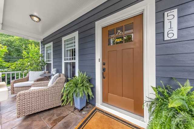 516 King St, Waxhaw, NC 28173 - property entrance with covered porch