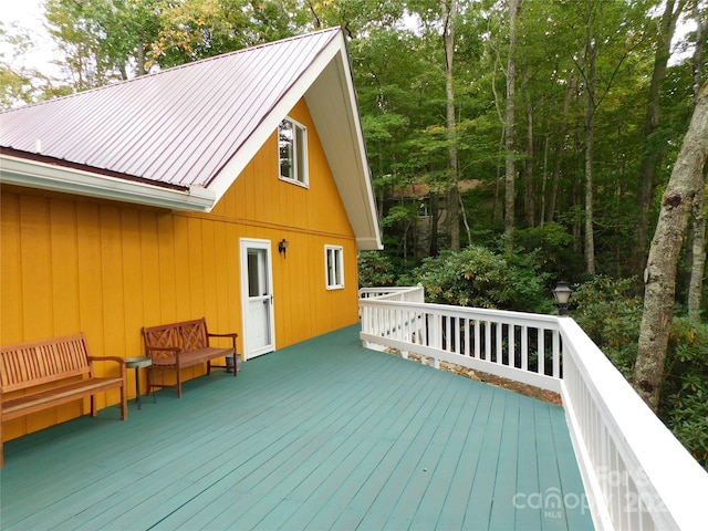 365 Trout Brook Loop, Newland, NC 28657 - view of deck