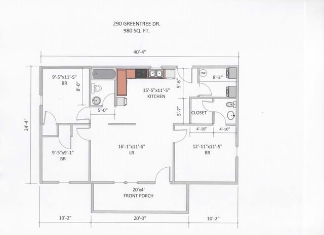 290 Greentree Dr, Rock Hill, SC 29730 - room layout