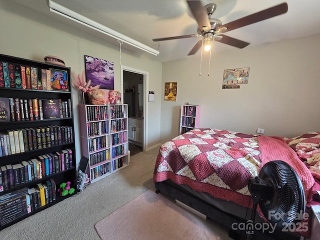 290 Greentree Dr, Rock Hill, SC 29730 - bedroom with carpet and ceiling fan