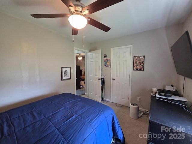 290 Greentree Dr, Rock Hill, SC 29730 - bedroom with carpet flooring and ceiling fan