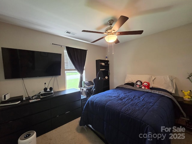 290 Greentree Dr, Rock Hill, SC 29730 - carpeted bedroom featuring a ceiling fan