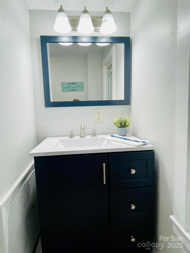 357 Huger St, Cheraw, SC 29520 - bathroom featuring vanity