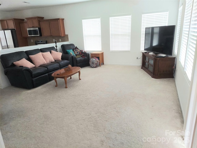 2061 Argentum Ave, Fort Mill, SC 29707 - living room with carpet flooring and baseboards