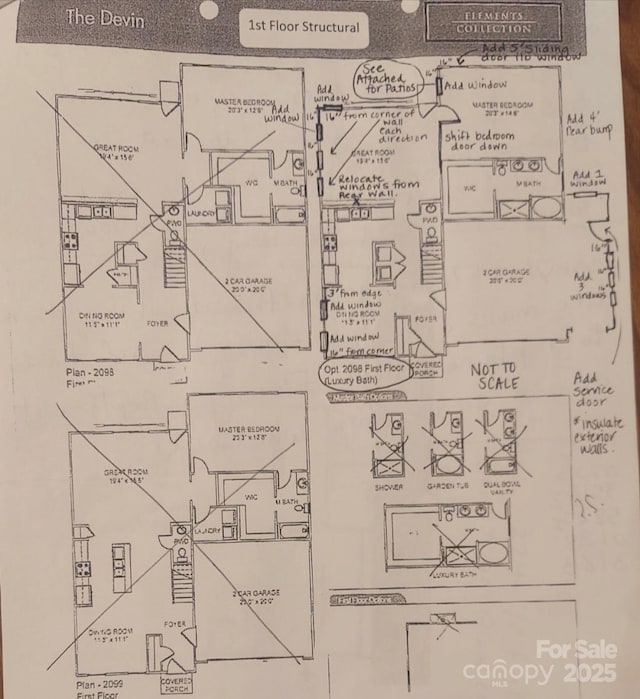 2061 Argentum Ave, Fort Mill, SC 29707 - floor plan / room layout