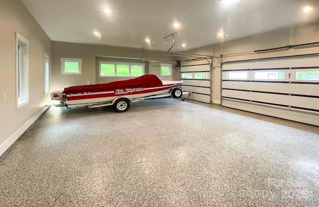 128 Saddle Ridge Dr, Alexander, NC 28701 - garage with baseboards