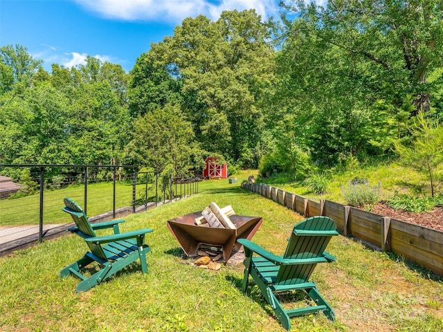 575 Upper Glady Fork Rd, Candler, NC 28715 - view of yard