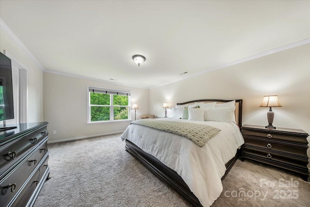 5366 Meadowcroft Way, Fort Mill, SC 29708 - bedroom featuring carpet, ornamental molding, and baseboards
