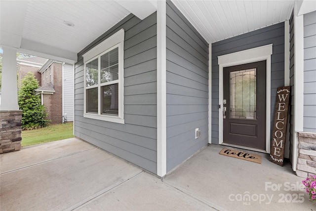 15630 Oleander Dr, Charlotte, NC 28278 - property entrance featuring a porch