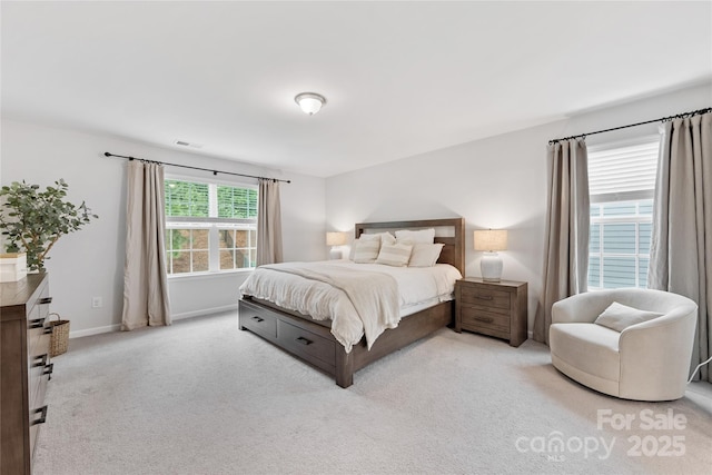 15630 Oleander Dr, Charlotte, NC 28278 - carpeted bedroom with baseboards