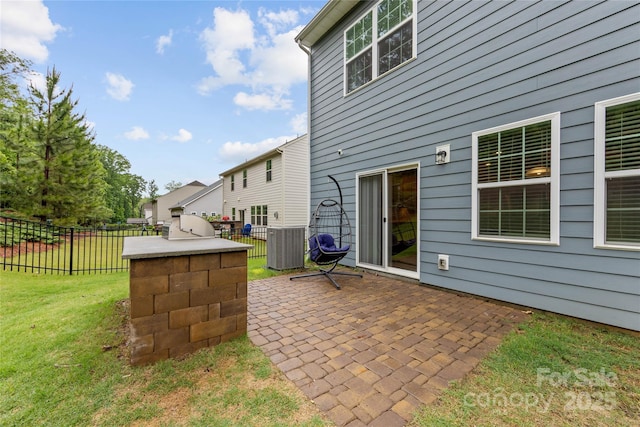 15630 Oleander Dr, Charlotte, NC 28278 - view of patio featuring cooling unit