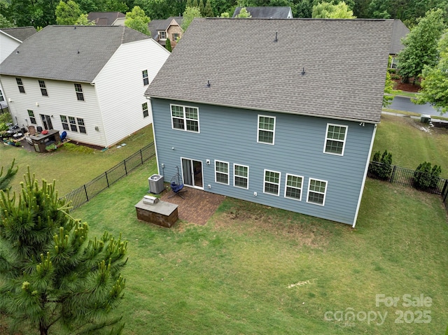 15630 Oleander Dr, Charlotte, NC 28278 - back of house featuring central AC unit