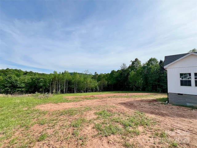 118 Brett Will Ct, Taylorsville, NC 28681 - view of yard featuring a wooded view