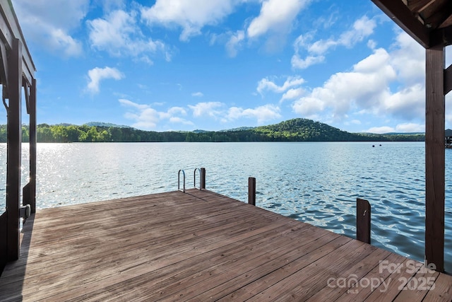 204 Ridge Dr Unit 12 12-1 12-2, Troy, NC 27371 - dock area with a water view