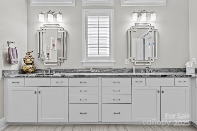 9750 Briarwick Ln, Charlotte, NC 28277 - bathroom with double vanity
