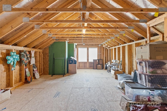 9750 Briarwick Ln, Charlotte, NC 28277 - view of unfinished attic