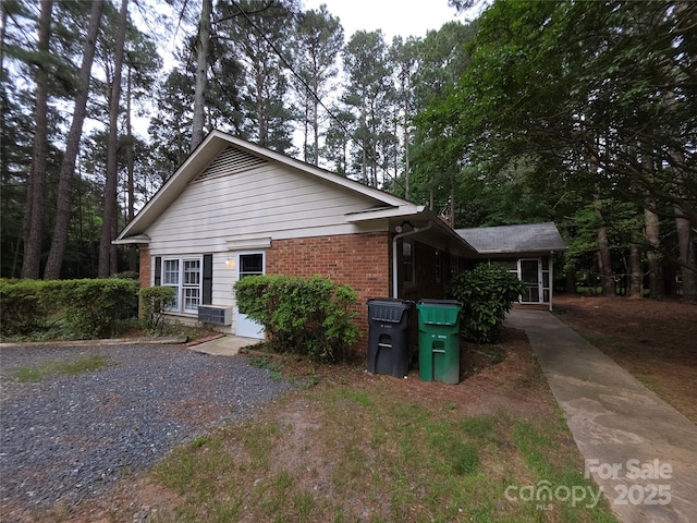 3316 Mckee Rd, Charlotte, NC 28270 - view of front facade with brick siding