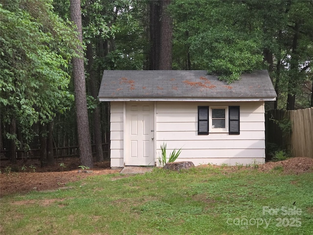 3316 Mckee Rd, Charlotte, NC 28270 - view of outdoor structure featuring an outbuilding