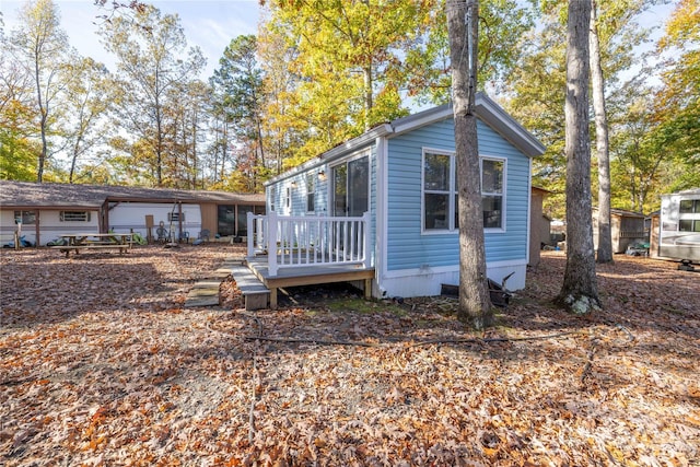 108 Sailors Ct Unit 108B, Mount Gilead, NC 27306 - view of front of home featuring a deck