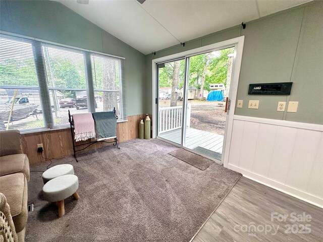 108 Sailors Ct Unit 108B, Mount Gilead, NC 27306 - sunroom / solarium featuring lofted ceiling