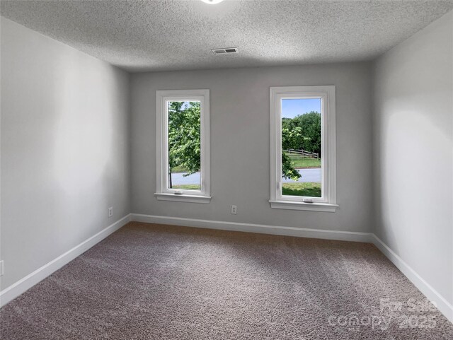 2532 Steeplechase Rd, Gastonia, NC 28056 - carpeted spare room featuring healthy amount of natural light, a textured ceiling, and baseboards