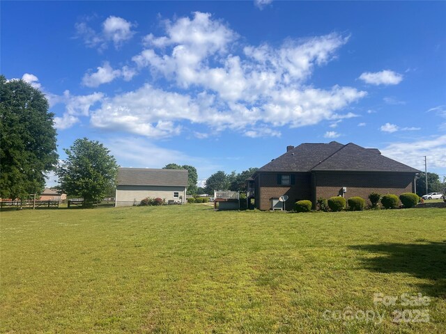 1351 Hardin Rd, Dallas, NC 28034 - view of grassy yard