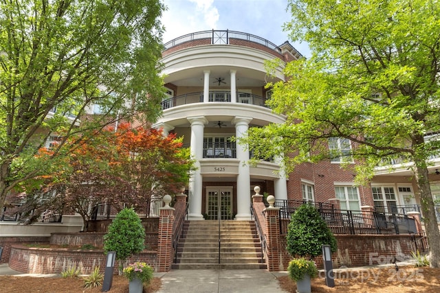 5425 Closeburn Rd Unit 208, Charlotte, NC 28210 - view of building exterior with stairs