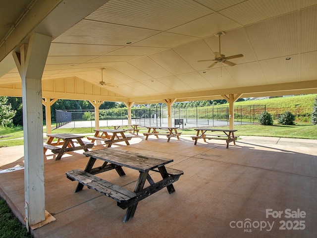 8818 Artesa Mill Ln, Charlotte, NC 28214 - view of community featuring a gazebo and a patio