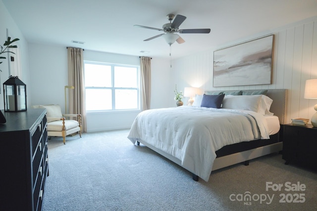 106 Sugg Trl, Weaverville, NC 28787 - bedroom with carpet floors and ceiling fan