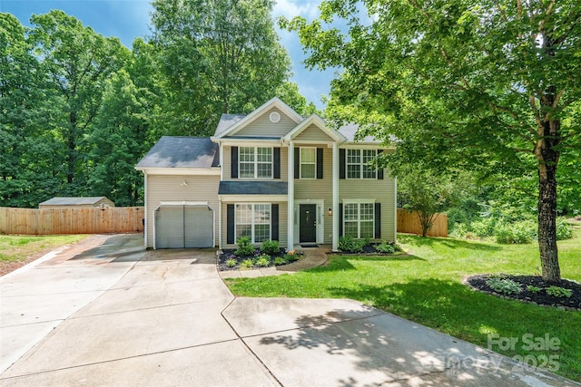 7206 Stoney Place Ct, Charlotte, NC 28262 - traditional home featuring driveway and a garage