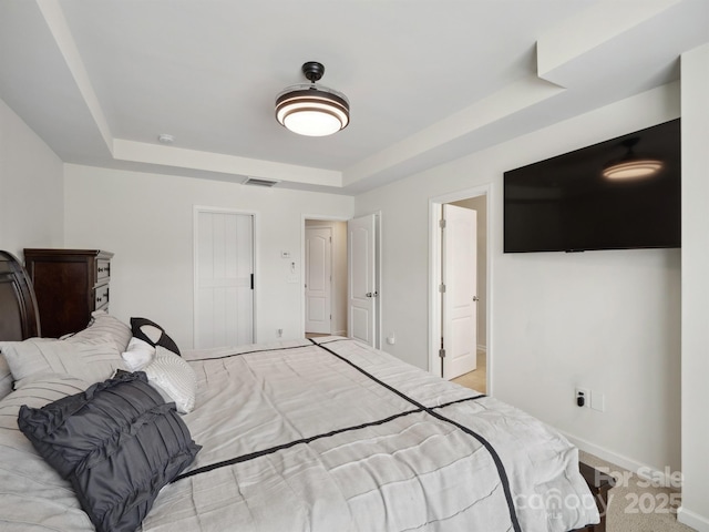 3306 Yarmouth Ln, Gastonia, NC 28056 - carpeted bedroom with a tray ceiling