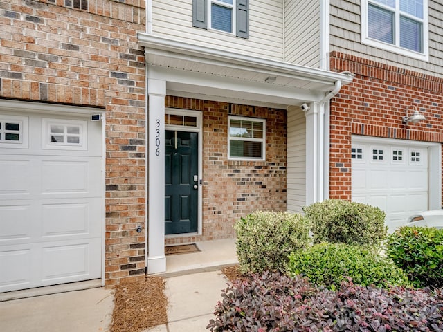 3306 Yarmouth Ln, Gastonia, NC 28056 - entrance to property featuring brick siding and a garage