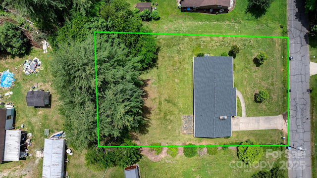 713 Crozet St NW, Valdese, NC 28690 - view of property location with property parcel outlined
