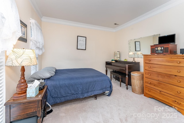 10322 Stoneykirk Ln, Charlotte, NC 28269 - carpeted bedroom featuring crown molding