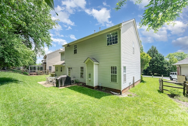 10322 Stoneykirk Ln, Charlotte, NC 28269 - rear view of property featuring a patio area