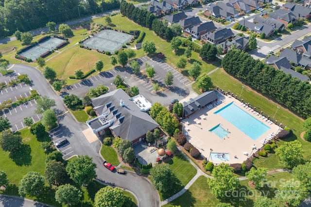 148 Adelaide Way, Rock Hill, SC 29732 - aerial view of a pool area