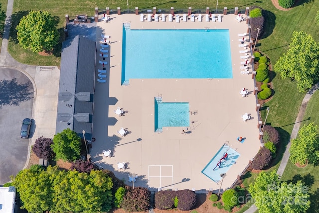 148 Adelaide Way, Rock Hill, SC 29732 - view from above of property with a pool