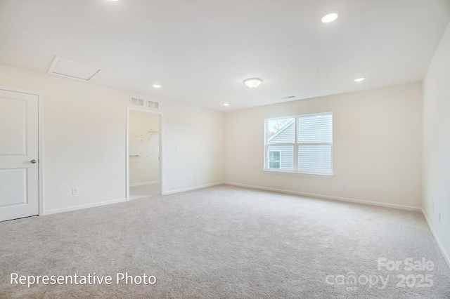 2233 Tabor Rd Unit 586, Sherrills Ford, NC 28673 - empty room with carpet flooring, baseboards, and recessed lighting