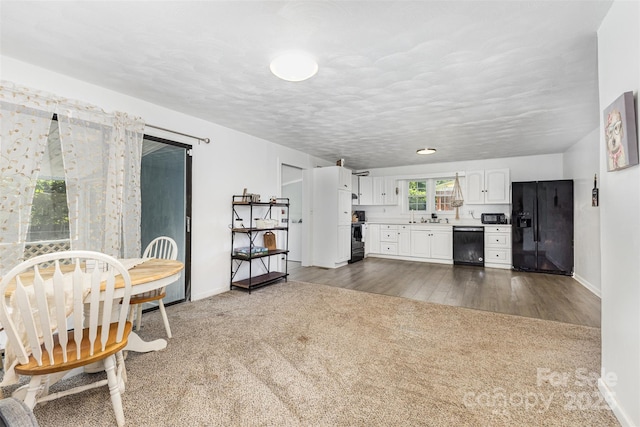 875 Marys Grove Rd, Cherryville, NC 28021 - living area with baseboards and dark carpet
