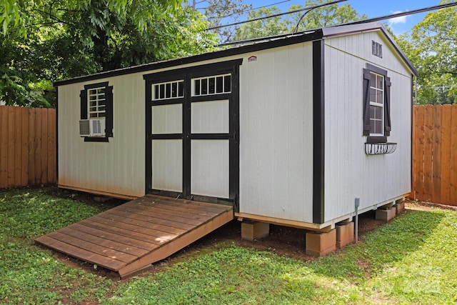 4106 Castlewood Rd, Charlotte, NC 28209 - view of shed with cooling unit
