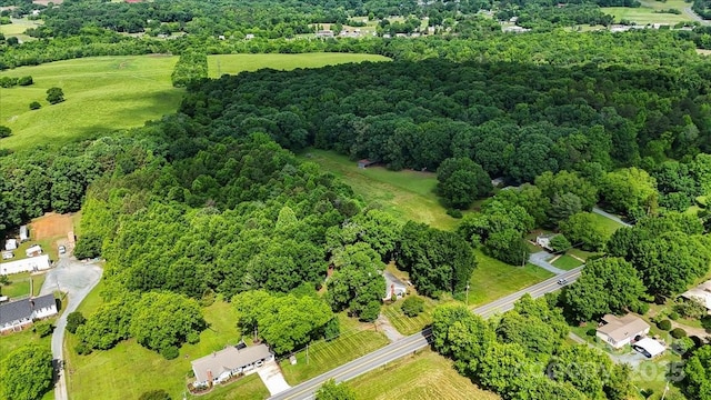 24515 Saint Martin Rd, Albemarle, NC 28001 - drone / aerial view of a heavily wooded area