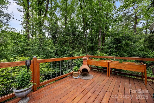 931 Indian Hill Rd, Hendersonville, NC 28791 - view of deck