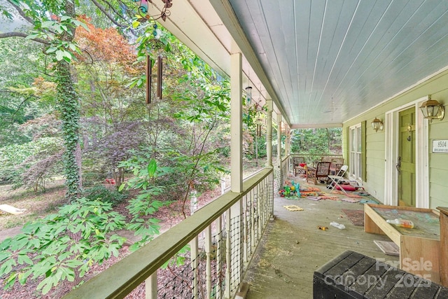 8504 Knollwood Cir, Charlotte, NC 28213 - view of covered porch