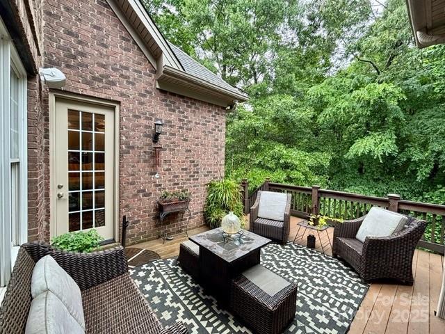 5826 Natoma Rd, Lake Wylie, SC 29710 - deck featuring outdoor lounge area